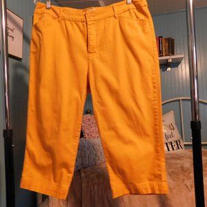 orange capris